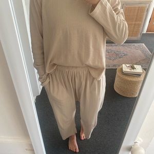 The GREAT. | The Pointelle Lounge Set